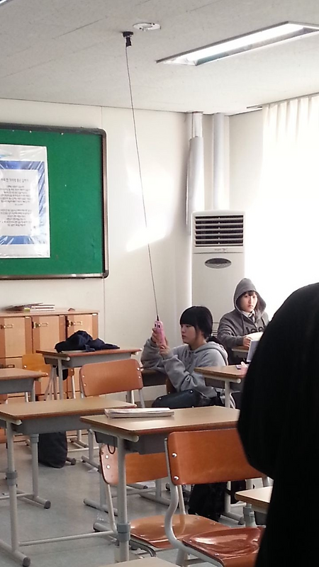 여고생의 충전법