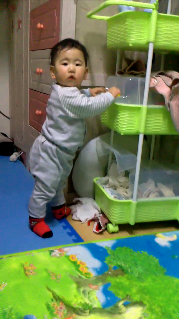 걸음마 연습 1 (생후 11개월)