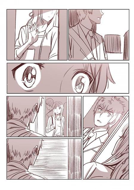 (너의 이름은 만화) 너의 초속은...manhwa
