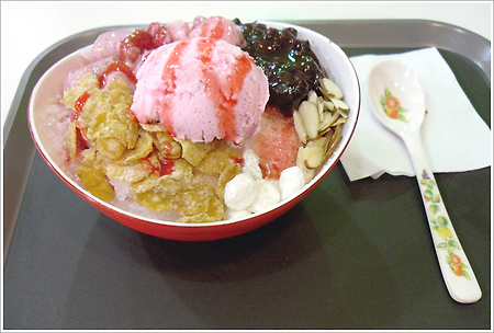 딸기빙수