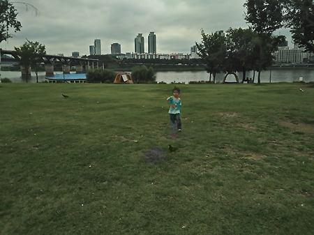 아빠랑 뚝섬유원지