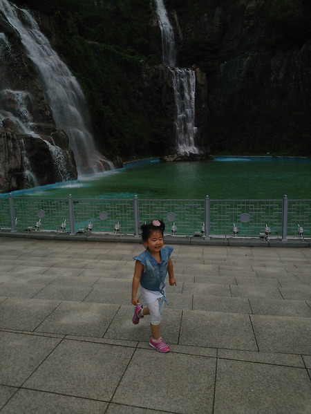 아빠와 용마폭포공원