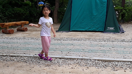 장마엔 캠핑장!?