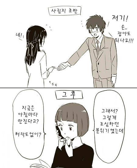 (너의 이름은 만화)진도.manhwa