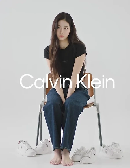 Calvin Klein Jeans 풋웨어 화보 - 카즈하 미모