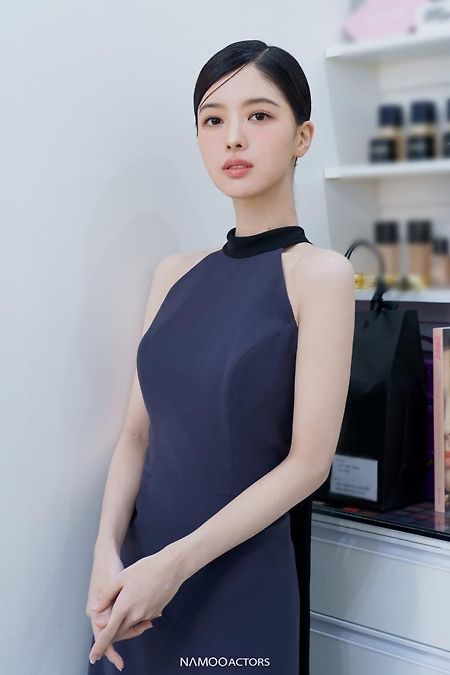 노정의 서울가요대상 비하인드 드레스 사진