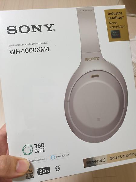 소니 WH-1000XM4 헤드폰