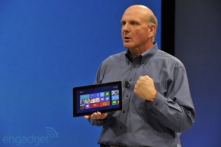 마이크로소프트 윈도우8/RT 태블릿 Surface로 아이패드와 대결