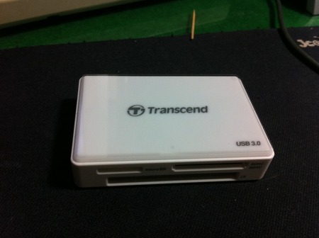 트랜샌드 USB 3.0 TS-RDF 8W 리더기 간략한 성능테스트