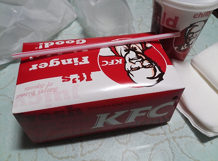 KFC 불치킨 섭취후 평가