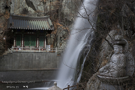 양산 홍룡폭포와 두구동 화훼단지