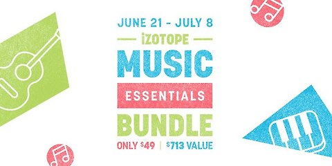 iZotope / Music Essentials Bundle 할인