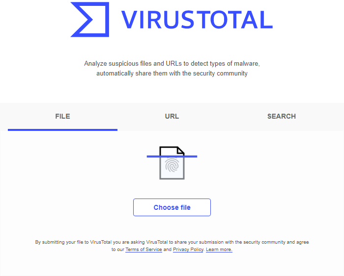 바이러스토탈(VirusTotal) : 바이러스(악성코드) 검사사이트