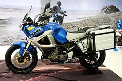 레이싱모델과 함께한 야마하 신차 발표회