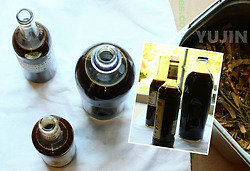 마당에 가득한 돌나물로 만든 맛사지용 허브효소