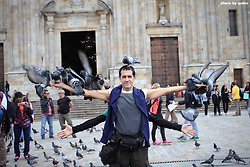 [콜롬비아 보고타 여행] 머리위의 비둘기