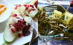 오이로 우아한 칼질요리? 3종 오이 보트샐러드