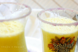 깜찍한 노랑수박 피나콜라다 칵테일 만드는 법