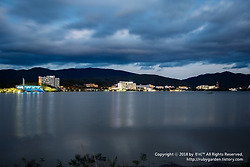 경주 여행 / 보문호 월류 영상 / 태풍 콩레이로 간만에 만수위 됐네요!