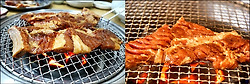 (대구 화원 맛집 ) 역전 갈비 VS 전원 숯불