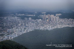 대구 여행 / 앞산 케이블카 / 앞산 전망대에서 본 대구 전경
