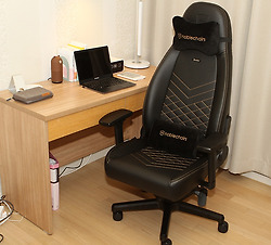 노블체어 독일 게이밍의자 명품의자 PU가죽에 고급스러운 디자인