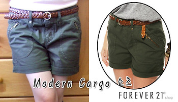 [FOREVER21] Modern Cargo 쇼츠, 포에버21