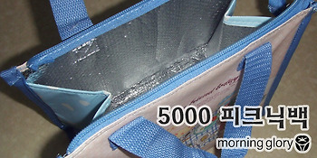 모닝글로리 5000 피크닉백