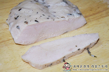 죽이야기몰 수비드 닭가슴살로 만든 간단한 요리 레시피 닭가슴살 볶음밥