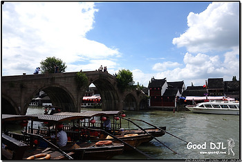 두 형제의 중국 여행기 -32. 상하이의 베니스와 야경. (중국 - 상하이, 주가각)