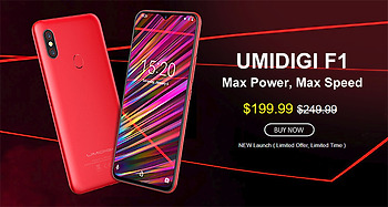 우미디지 UMIDIGI F1 가성비 스마트폰 CooliCool 할인