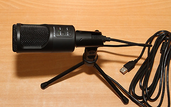 컴소닉 CM-7070USB 리뷰 마이크 스텐드 조합 음질 평가