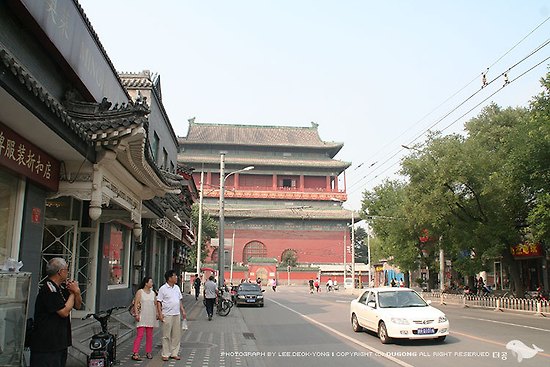 [베이징] 고루(鼓樓) 에 올라 베이징의 후퉁 감상하기