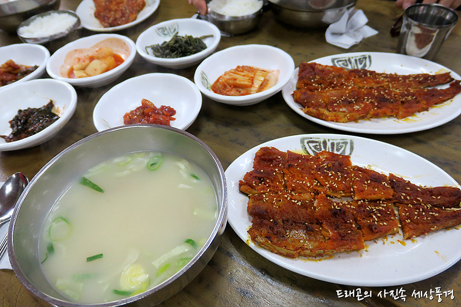 [인제맛집] 황태구이정식의 시조, 용바위식당
